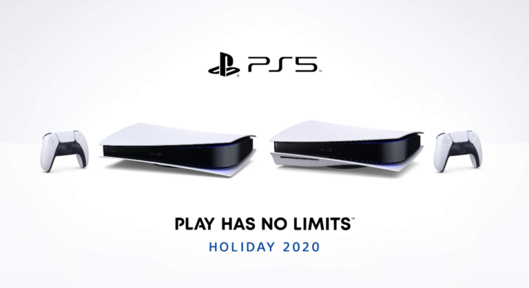 Nova imagem dos dois modelos do PS5 na horizontal surge