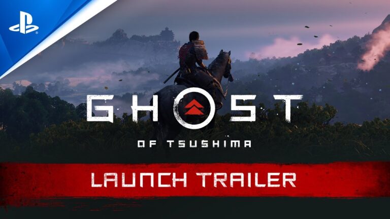 Ghost of Tsushima trailer lançamento