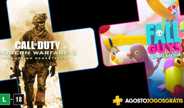 PS Plus 2020: Agosto virá com Fall Guys: Ultimate Knockout e Call of Duty Modern Warfare 2 Campaign Remastered