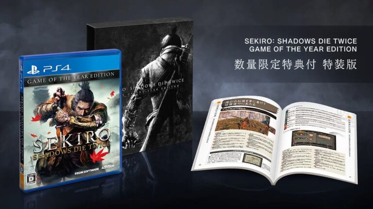Sekiro: Shadows Die Twice edição jogo do ano