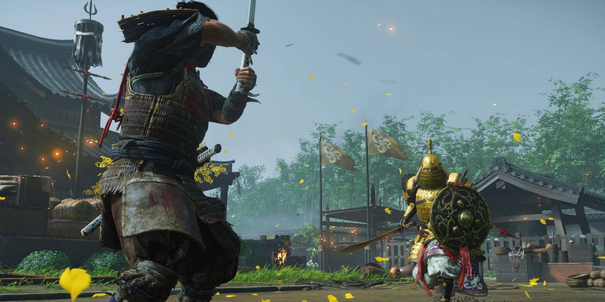 combate ghost of tsushima