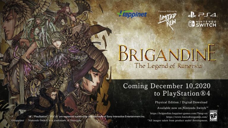 Brigandine: The Legend of Runersia é anunciado para PS4