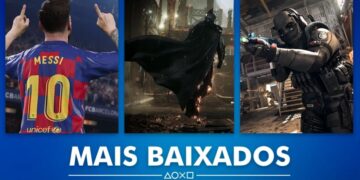 PS Store 2020 Jogos mais baixados do mês de Agosto