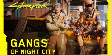 cyberpunk 2077 night city gangues