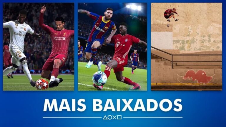 PS Store 2020 Jogos mais baixados do mês de Setembro