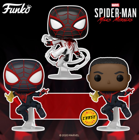 Marvel's Spider-Man Miles Morales funko pop