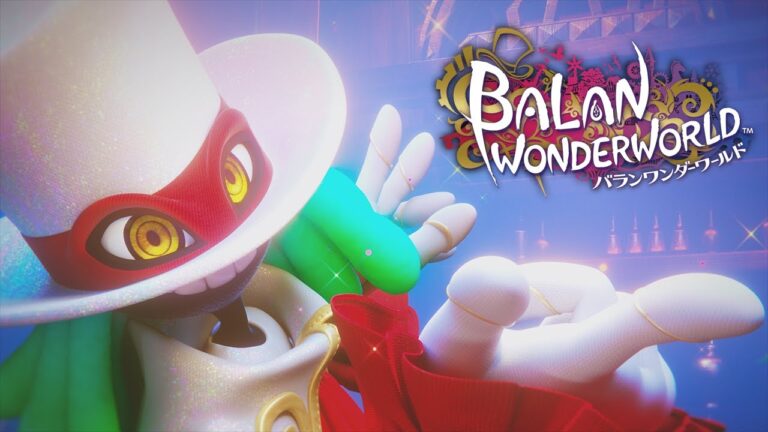 Balan Wonderworld trailer roupa cenario