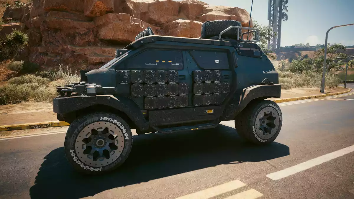 Mahir Supron Trailbruiser veiculo cyberpunk 2077 Mahir Supron Trailbruiser veiculo cyberpunk 2077