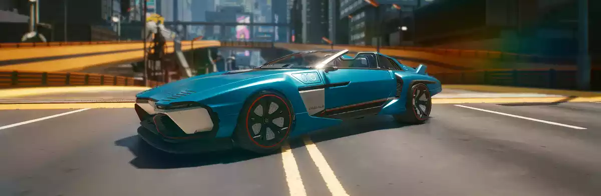 Mizutani Shion Targa MZT veiculo cyberpunk 2077 Mizutani Shion Targa MZT veiculo cyberpunk 2077