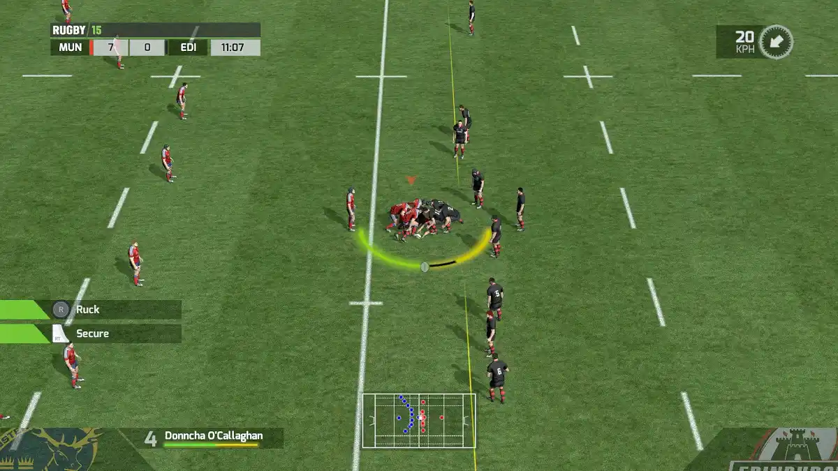 Rugby 15 gameplay campo Rugby 15 gameplay campo