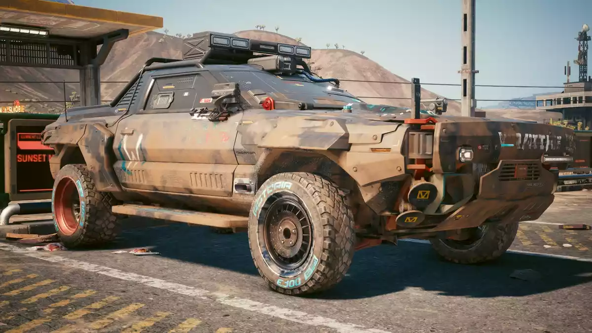 Thorton Colby Vulture veiculo cyberpunk 2077 Thorton Colby Vulture veiculo cyberpunk 2077