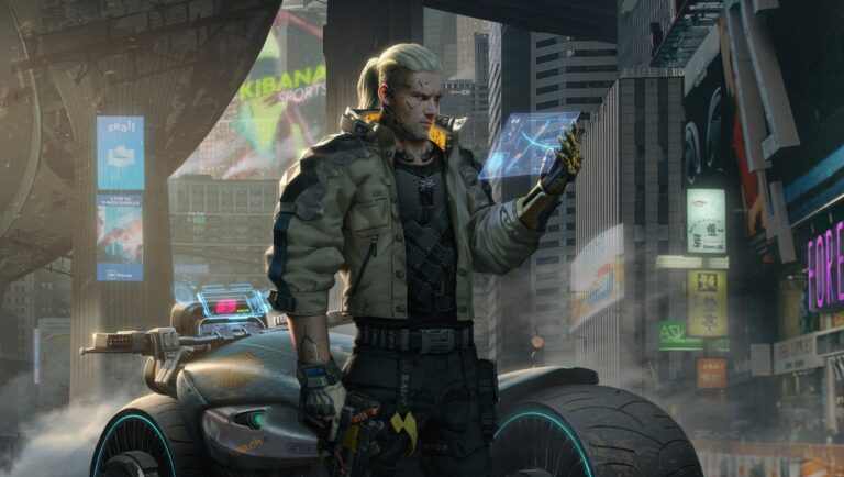 ator geralt witcher 3 não aparece cyberpunk 2077