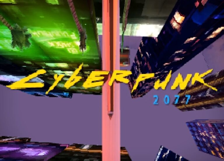 cyberpunk 2077 demake ps1