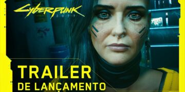 cyberpunk 2077 trailer lançamento