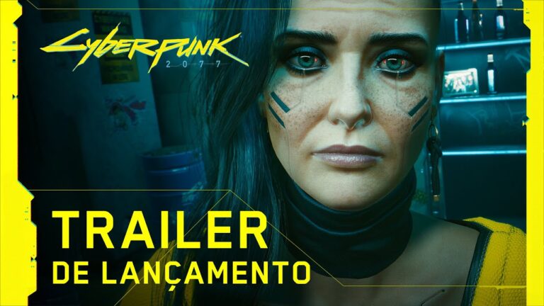 cyberpunk 2077 trailer lançamento