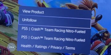 Crash Team Racing Nitro-Fueled versão ps5