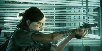 Ellie munição no ar The Last of Us Parte 2