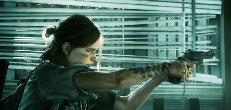 Ellie munição no ar The Last of Us Parte 2