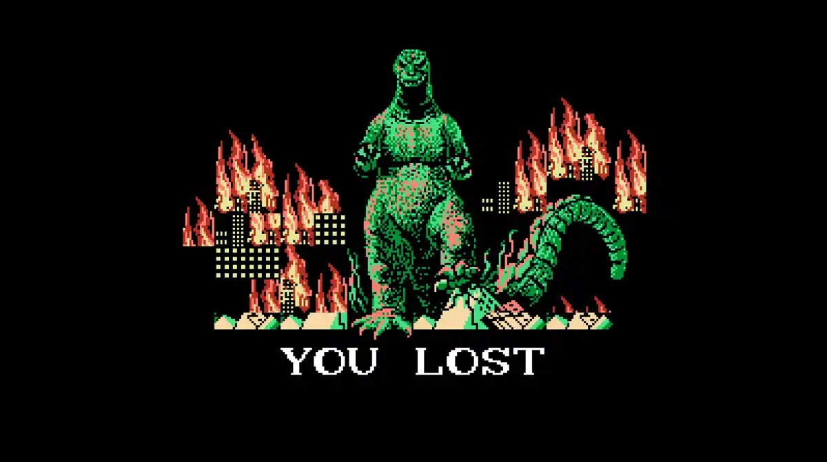 Godzilla 2 War of the Monsters NES Godzilla 2 War of the Monsters NES