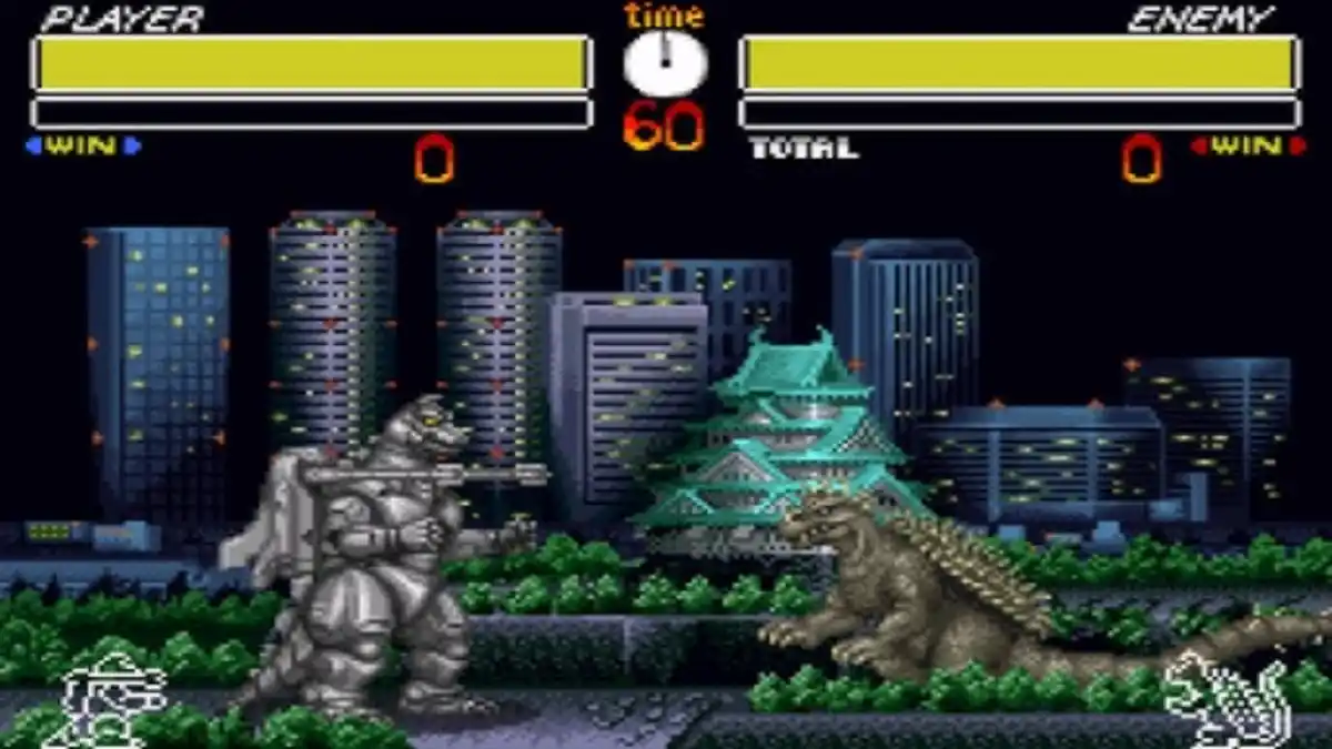 Godzilla Kaiju Daikessen Monster War SNES Godzilla Kaiju Daikessen Monster War SNES
