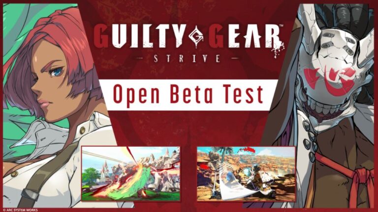 Guilty Gear Strive data Teste beta