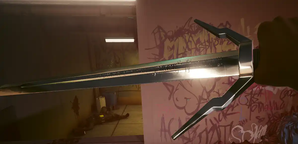 Gwynbleidd Katana Cyberpunk 2077 Gwynbleidd Katana Cyberpunk 2077
