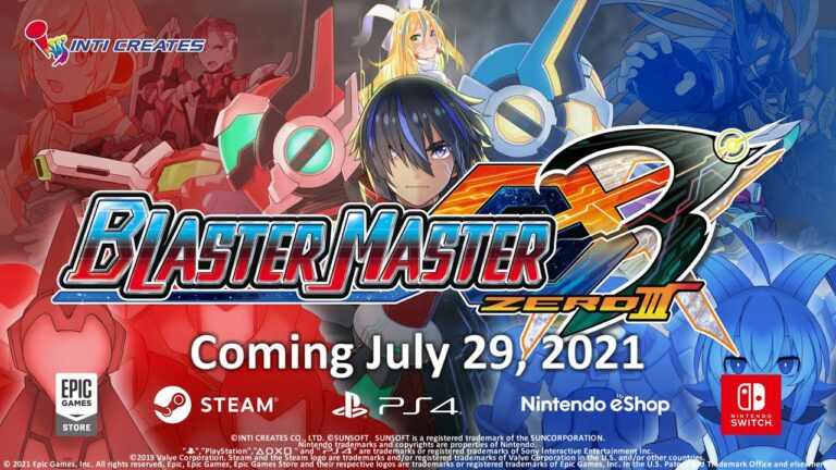 Blaster Master Zero 3 anunciado ps4