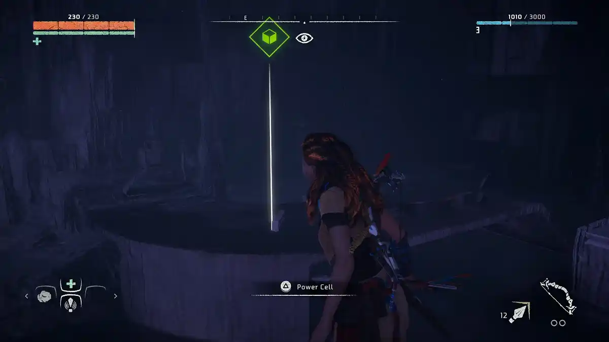 Bateria 1 — Ruínas da infância de Aloy Local Bateria 1 — Ruínas da infância de Aloy Local