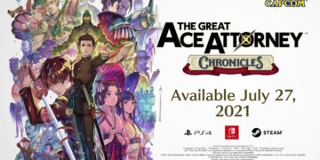 The Great Ace Attorney Chronicles data lançamento ps4
