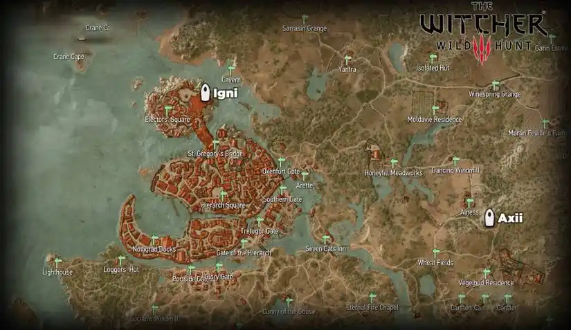 Todos os Locais de Poder Novigrad Witcher 3 Todos os Locais de Poder Novigrad Witcher 3