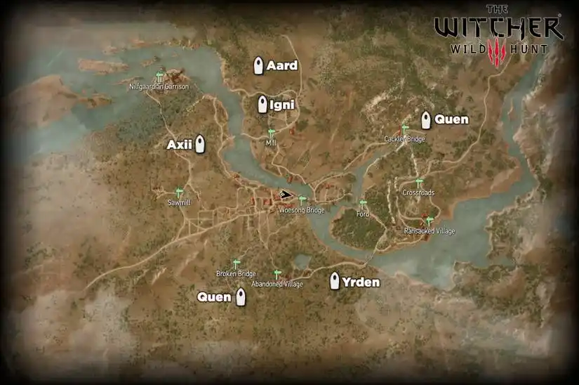 Todos os Locais de Poder Pomar Branco Witcher 3 Todos os Locais de Poder Pomar Branco Witcher 3