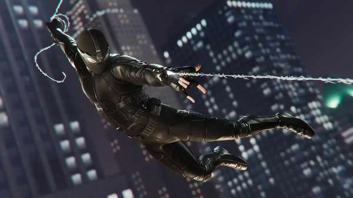 Traje Furtivo (Stealth Suit) Marvels Spider Man Traje Furtivo (Stealth Suit) Marvels Spider Man
