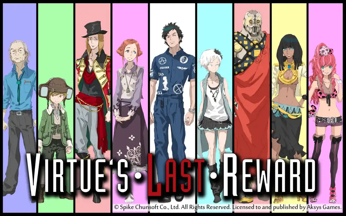 Zero Escape Virtues Last Reward ps vita Zero Escape Virtues Last Reward ps vita