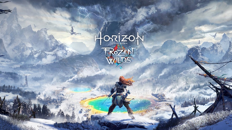 horizon zero dawn como jogar dlc the frozen wilds