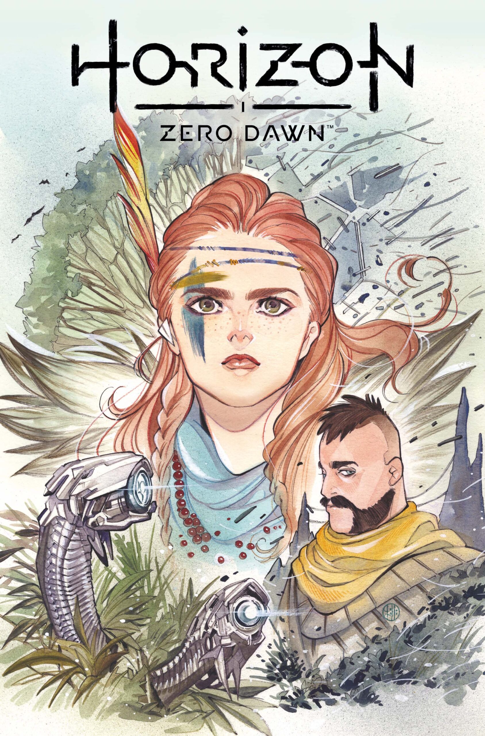 horizon zero dawn historia quadrinhos