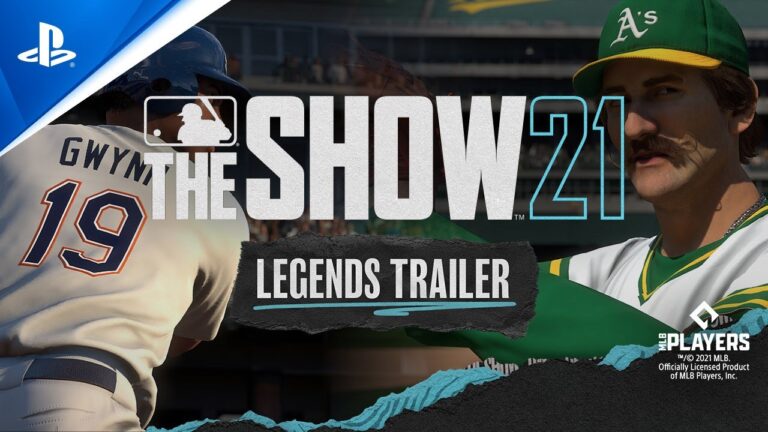 mlb the show 21 jogadores lendários trailer