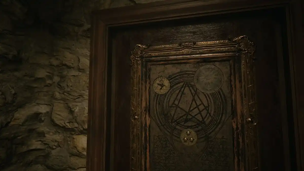Resident Evil Village Puzzle da Casa Beneviento porta Resident Evil Village Puzzle da Casa Beneviento porta