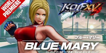 The King of Fighters XV blue mary