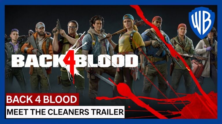 back 4 blood novo trailer personagens