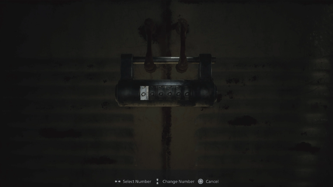 resident evil village senhas cadeados
