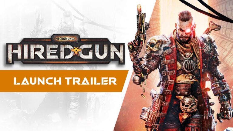 Necromunda: Hired Gun trailer lançamento