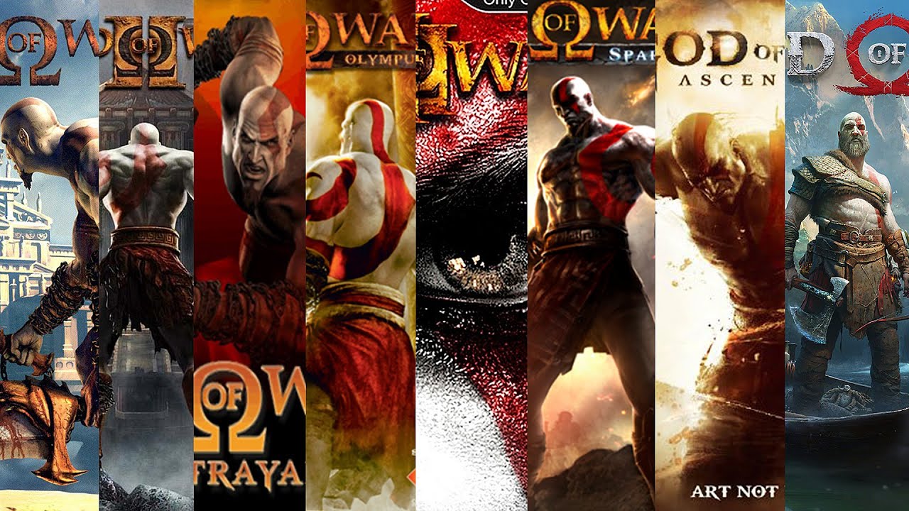 história kratos god of war