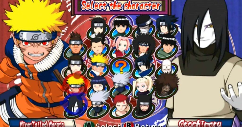 Os Melhores Jogos de Naruto para jogar - PS Verso