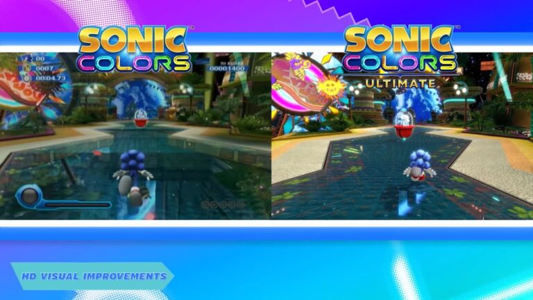 Sonic Colors Ultimate trailer melhorias