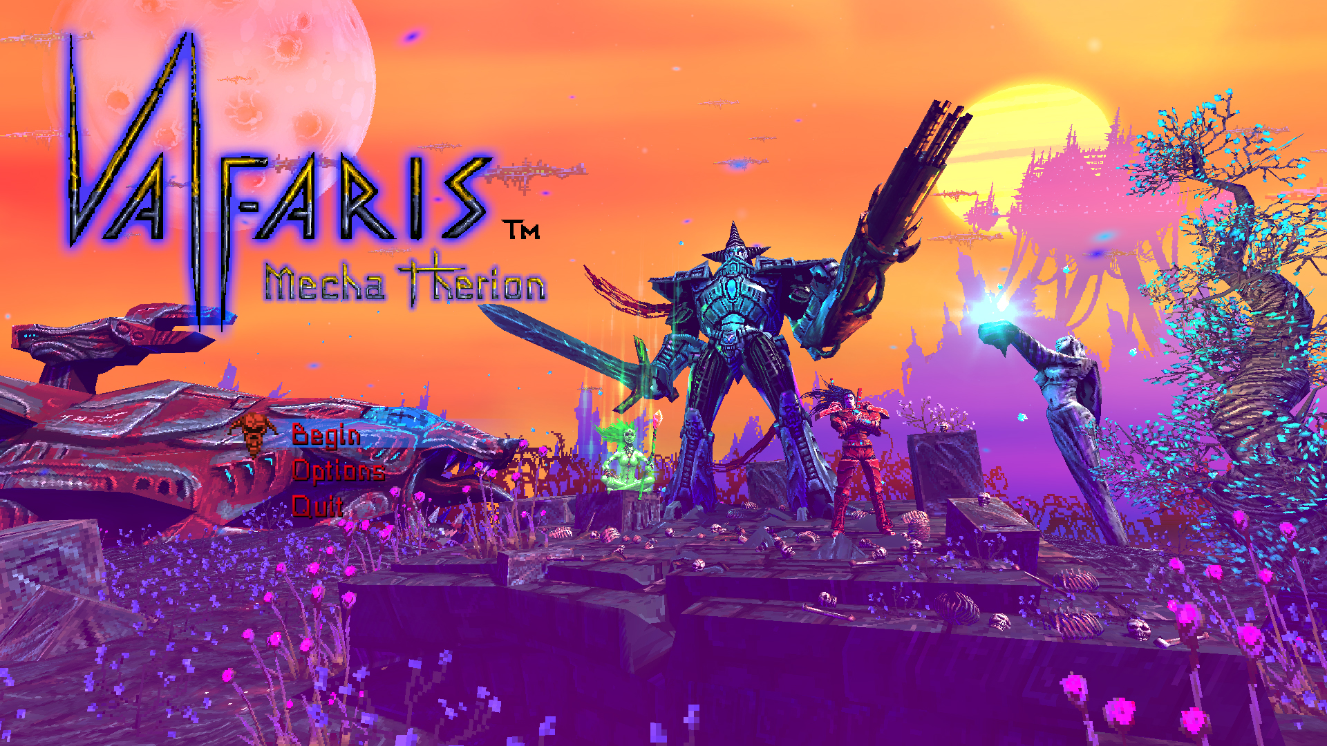 Valfaris Mecha Therion anunciado ps4 ps5