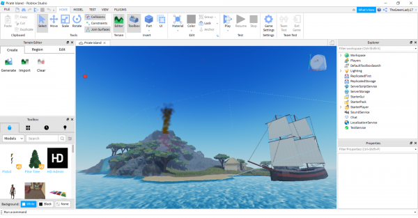 Comandos Básicos e Interface Roblox Studio - Como Criar Jogos no