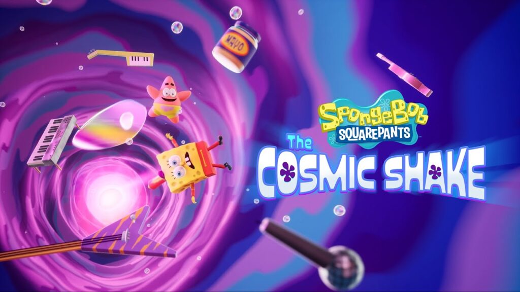 spongebob squarepants the cosmic shake gameplay