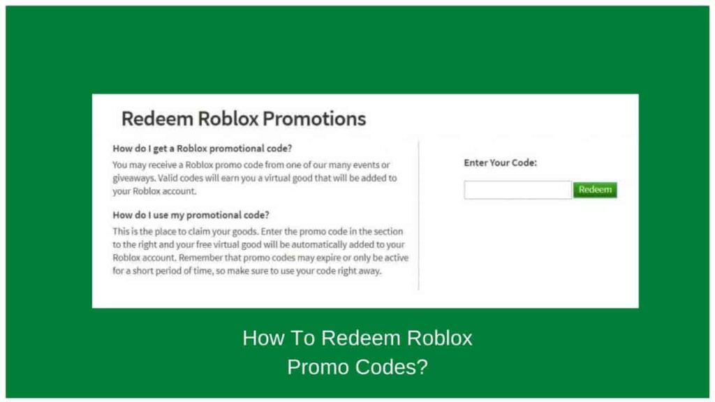 Como Resgatar Promo Codes no Roblox