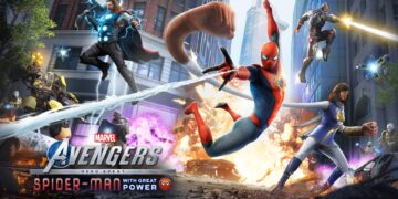 Marvel's Avengers arte spider-man