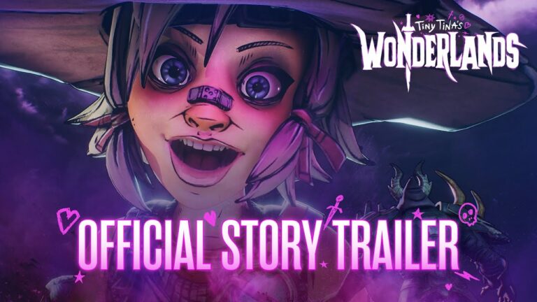 Tiny Tina's Wonderlands trailer história